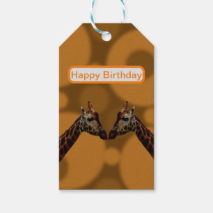 Giraffe Self Reflection,  Gift Tags