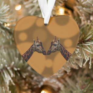 Giraffe Self Reflection,  Ornament
