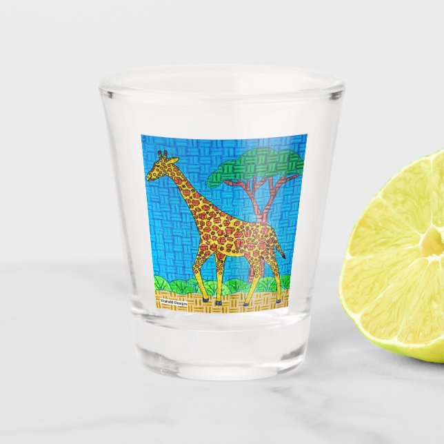 Giraffe - Shot Glass (Front)