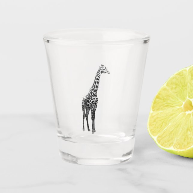  Giraffe shot glass (Front)