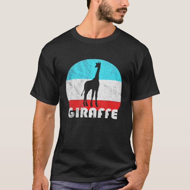 Giraffe   Silhouette T-Shirt (Front)