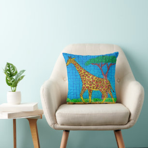Giraffe (single) - Pillow