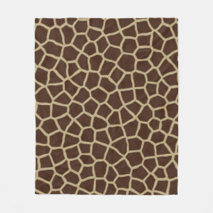 Giraffe Skin Fleece Blanket