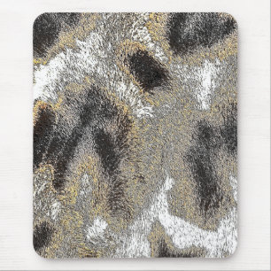 GIRAFFE SKIN PATTERN MOUSE PAD
