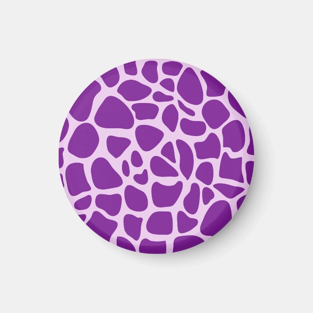 Giraffe Skin Purple Texture-23324 Magnet (Front)