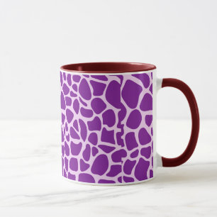 Giraffe Skin Purple Texture-23324 Mug