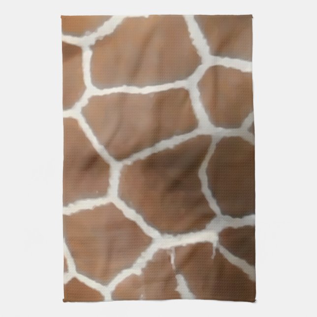GIRAFFE SKIN TEA TOWEL (Vertical)