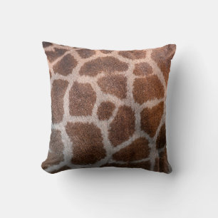 Giraffe skin texture cushion