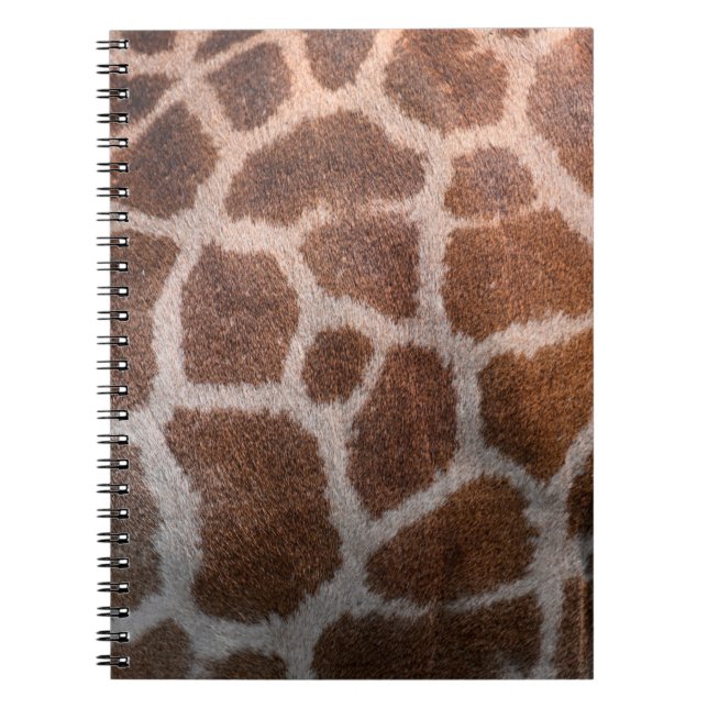 Giraffe skin texture notebook (Front)