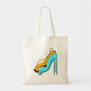 Giraffe Slide Tote Bag