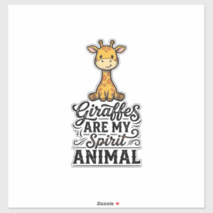 Giraffe Spirit Animal Vintage Engraving Shirt Desi