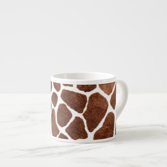 Giraffe spots espresso cup (Front Right)