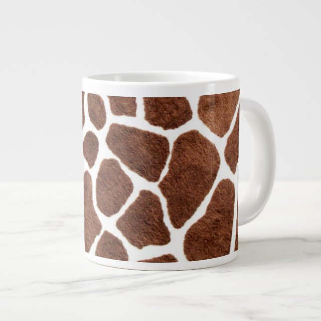 Giraffe spots large coffee mug (Front Right)