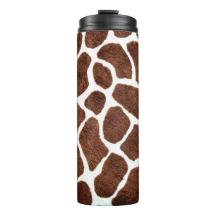 Giraffe spots thermal tumbler