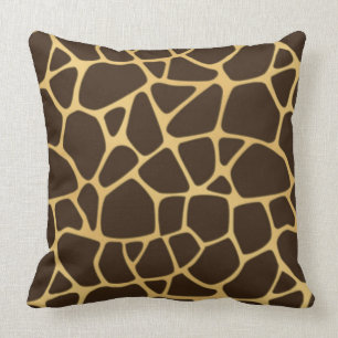 Giraffe Spotted Background Cushion