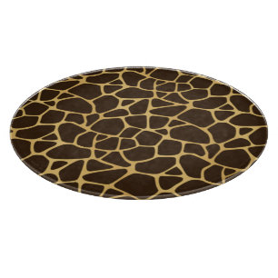 Giraffe Spotted Background Cutting Board