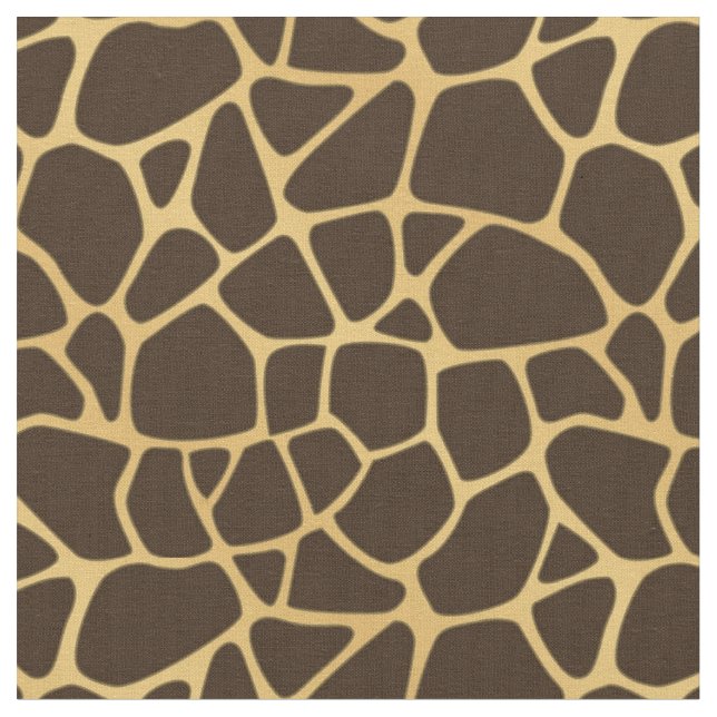 Giraffe Spotted Background Fabric (Close Up)