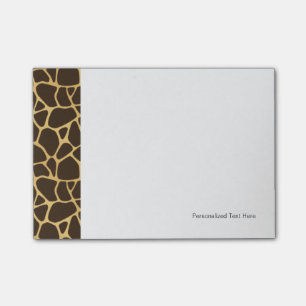 Giraffe Spotted Background Post-it Notes