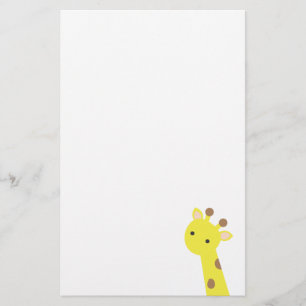 Giraffe Stationery