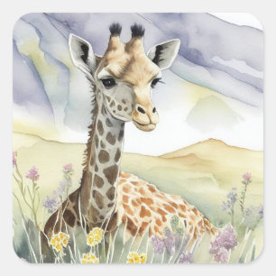 Giraffe Sticker