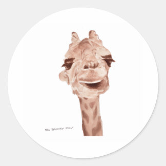 giraffe sticker