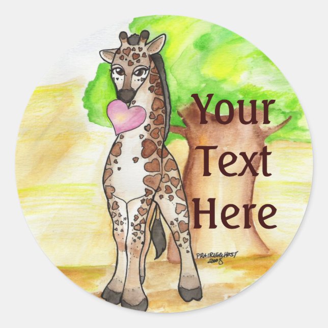 Giraffe Stickers (Front)