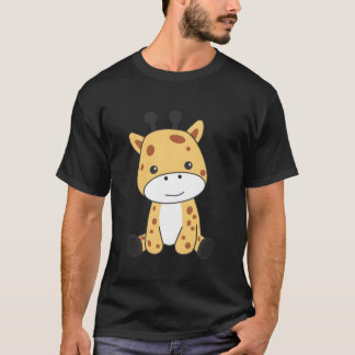 Giraffe Sweet Animals For Giraffes Zoo Animal frie T-Shirt