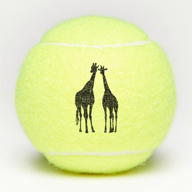Giraffe Tennis Balls (Front)