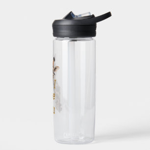 Giraffe.Text.I see you Water Bottle