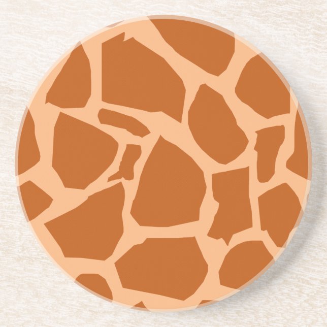 Giraffe Texture Coaster (Front)