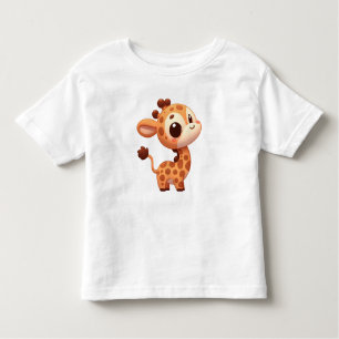Giraffe Toddler Fine Jersey T-Shirt