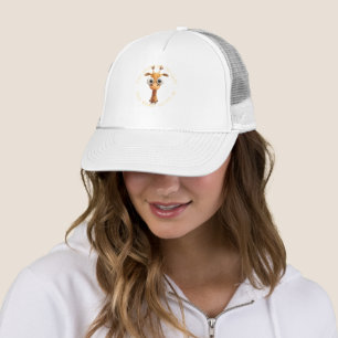 Giraffe Too Stubborn To Quit Too Weird To Fit In Trucker Hat