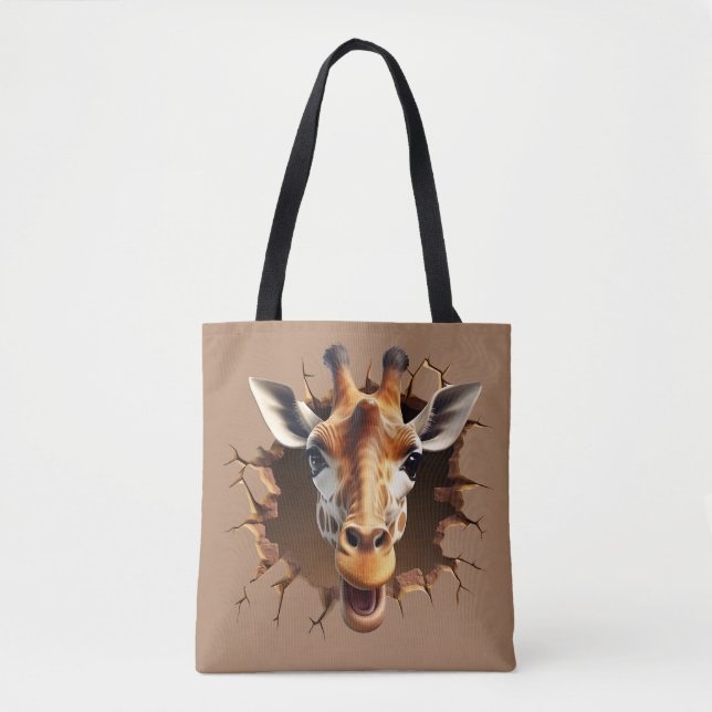 Giraffe Tote Bag (Front)