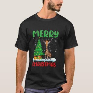 Giraffe Tree Xmas Sweater Men Women Ugly Christmas