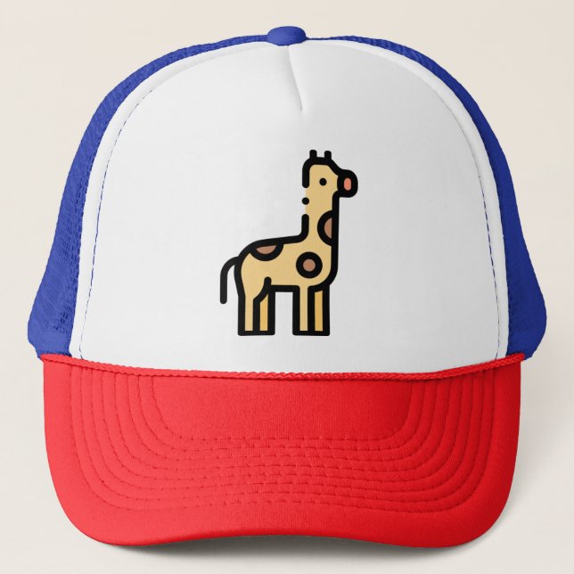 Giraffe Trucker Hat (Front)