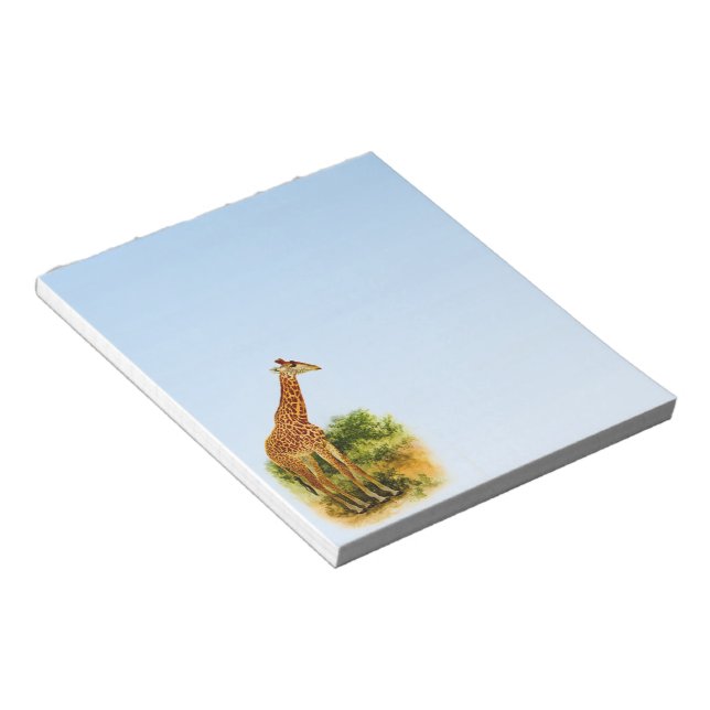 Giraffe Vintage 1912 Notepad (Angled)