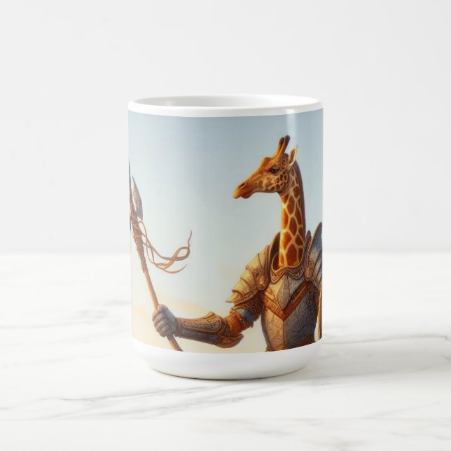 Giraffe warrior coffee mug (Center)