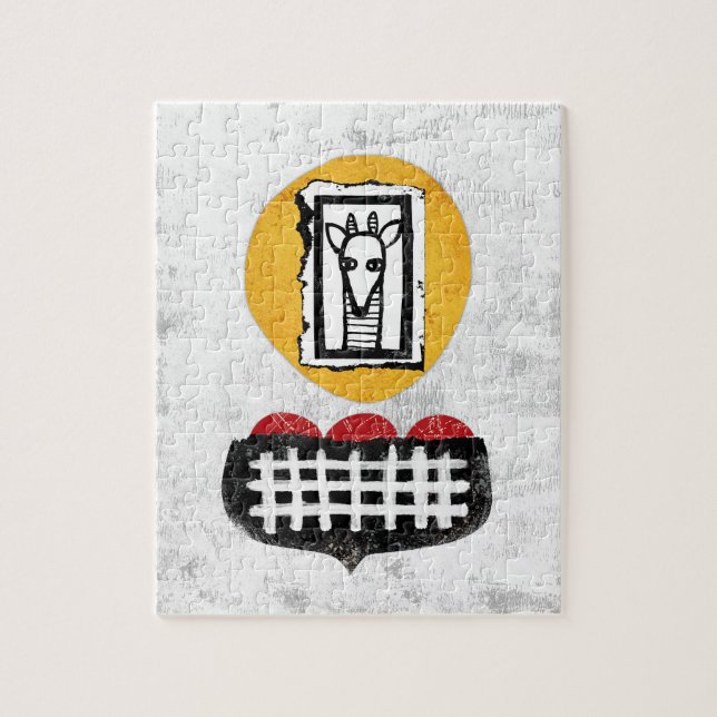 Giraffe Will If You Will Jigsaw Puzzle (Vertical)