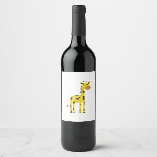 Giraffe Wine Label (Front)