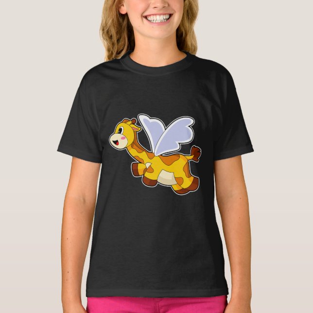 Giraffe Wings T-Shirt (Front)