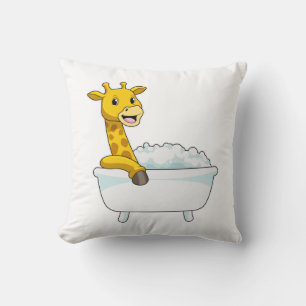 Giraffe with Bathtub with Foam Cushion