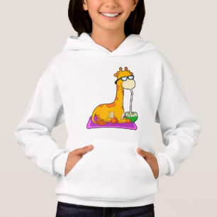 Giraffe with Coconut