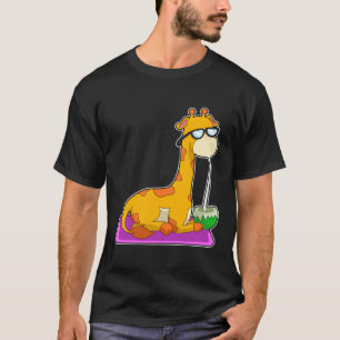 Giraffe with Coconut T-Shirt