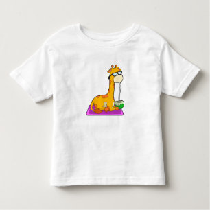 Giraffe with Coconut Toddler T-Shirt