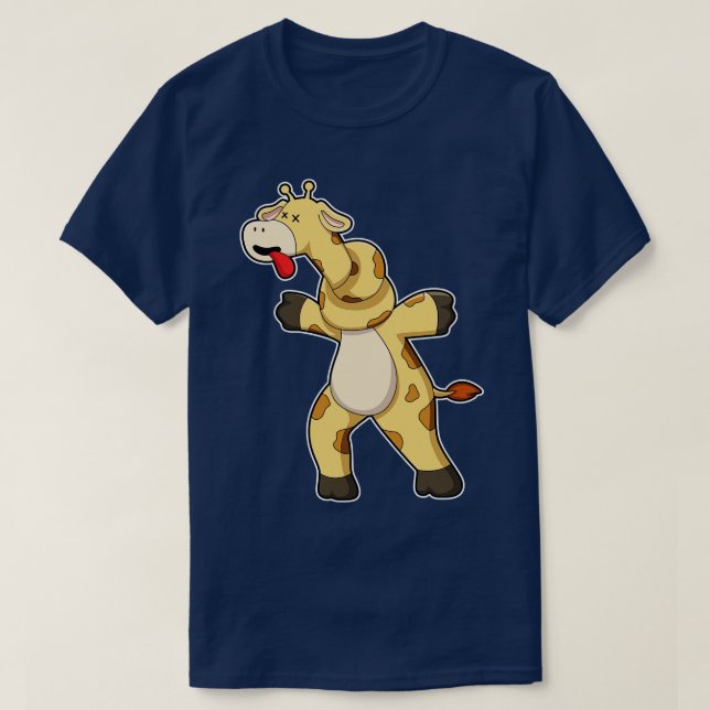 Giraffe with Knot in Neck T-Shirt (Design Front)