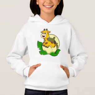 Giraffe with Leaf & Egg