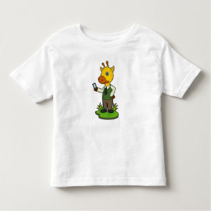 Giraffe with Mobile Toddler T-Shirt