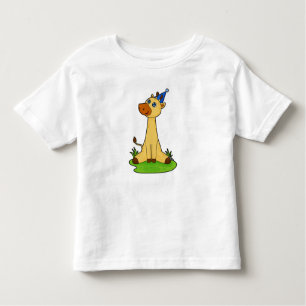 Giraffe with Party hat Toddler T-Shirt