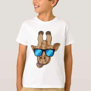 Giraffe with Sunglasses T-Shirt