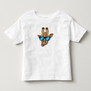 Giraffe with Sunglasses Toddler T-Shirt